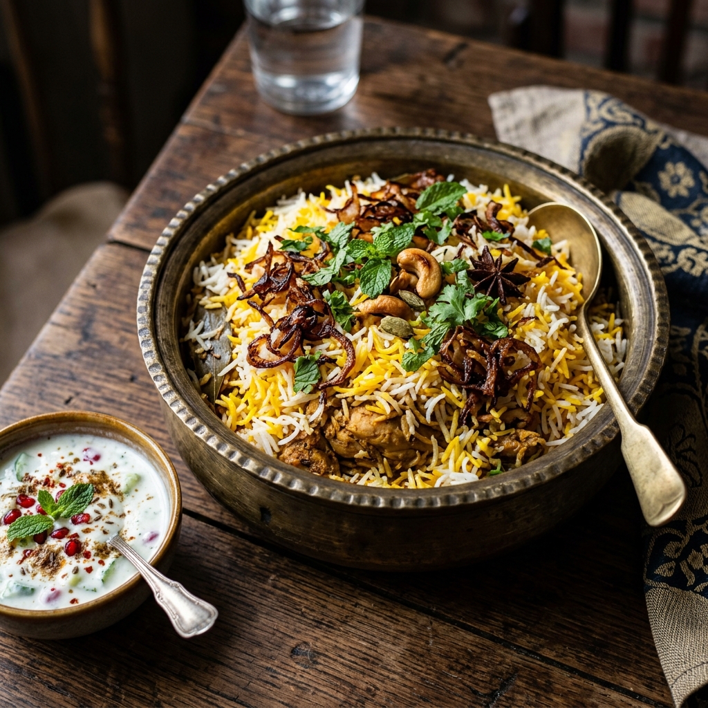 Authentic Hyderabadi Chicken Dum Biryani